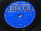 Rare Blues 78 RPM Record Frankie (Half Pint) Jackson on Decca Records