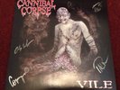 Cannibal Corpse Vile Autographed Reissue 2016 Vinyl Death Metal Deicide Obituary