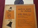 ARTIE SHAW modern music for clarinet LP VG+ COLUMBIA ML420 ANDY WARHOL COVER art