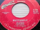 WADE & the NATIONALS Butterfly / Johnny 1960's MICHIGAN Garage rock 45 e5698