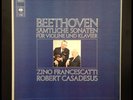 FRANCESCATTI CASADESUS: BEETHOVEN SÄMTLICHE VIOLINE SONATEN CBS STEREO 1975-Wow