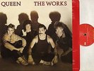 QUEEN the works WORK 1 A2/B3 uk press with lyric inner emi 1984 LP EX/EX-