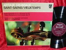 PHILIPS SAL 3493 HI-FI STEREO SAINT SAENS, VIEUXTEMPS VIOLIN CONCERTOS GRUMIAUX