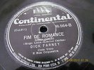 DICK FARNEY LIST OF 4 BRAZIL 78 RPM .SOLD SEPARATELY BOSSA NOVA MPB JAZZ PIANO