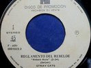 STRAY CATS  Brian Setzer - Reglamento del Rebelde  PROMO MINT 1984 PERU