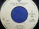 MADONNA Estrella de la Suerte Lucky Star / Yo lo Se  PROMO MINT PERU 45