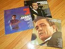3  1960'S JOHNNY CASH LP'S * AT FOLSOM PRISON* I WALK THE LINE* RING OF FIRE* VG
