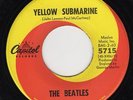 BEATLES 45 YELLOW SUBMARINE SCRANTON EAST COAST YELLOW RIM PRINT CAPITOL 5715