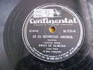78 RPM BRAZIL ARACy araci DE ALMEIDA PERFIDIA / SE EU MORRESSE AMANHA MPB SAMBA