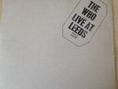 THE WHO;LIVE AT LEEDS,1970,TRACK 2406 001,FIRST A-1,B-1,ALL 12 INSERTS,EX,EX