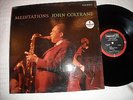 JOHN COLTRANE LP MEDITATIONS on IMPULSE LABEL A-9110 Mccoy Tyner Elvin Jones