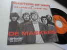 De Maskers - Masters of War - rare 7