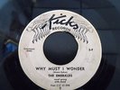 EMERALDS--WHY MUST I WONDER / SALLY LOU--KICKS-3--RARE DOO WOP
