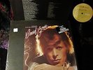 Minty SHRINK STICKER 1975  DAVID BOWIE   FAME + John Lennon YOUNG AMERICANS M-