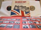 THE BEATLES STORY ORG MONO BRIT-POP '64 BIO 2-LP CAPITOL NM DISCS