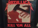 Metallica Kill Em All 1st Press Sealed Megaforce 1983 Original No Bar Code