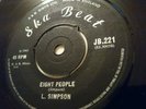 SKA BEAT  L SIMPSON  EIGHT PEOPLE   RED RIVER   EARLY SKA REGGAE 1965