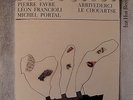 PIERRE FAVRE, LÉON FRANCIOLI, MICHEL PORTAL, ARRIVEDERCI LE CHOUARTSE, HAT HUT