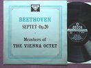 SXL 2157 wbg ED1, UK orig. BEETHOVEN: Septet op. 20, VIENNA OCTET, NM