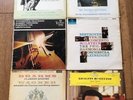 6 x classical Vinyl LPs Milstein Shafran Starker Labels  SXL 33CX SAX