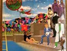 PRINCE and the Revolution Around The World In A Day LP NM Balloon Sticker LYRICS