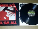 METALLICA – Kill 'Em All LP  Vertigo ?– 838 142-1  ANTHRAX Sodom MEGADETH