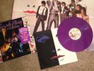 Prince & the Revolution Purple Rain Lp rare promo purple vinyl stamped w poster