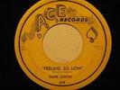 DAVE DIXON Feeling So Low ACE M-  hear soundclip NOLA
