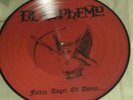 Blasphemy - fallen angel of doom rare red picture /100 rsd death  Revenge