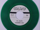 SAUNDERS KING: S.k.blues / What's Your Story, Morning Glory 45 (dj, green wax,