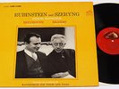 SZERYNG/BEETHOVEN/BRAHMS VIOLIN SONATAS/RUBINSTEIN/ORIGINAL RCA LSC-2620 1s/NM