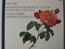 ARTHUR GRUMIAUX / CLARA HASKIL Mozart Sonatas Piano & Violin LP PHILIPS France
