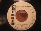 Little Walter KEY TO THE HIGHWAY / ROCK BOTTOM Chess 904 PROMO White Label VG++