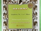 Brahms - Symphony No.1 in C Minor - Philharmonia - Otto Klemperer SAX-2262 Ex