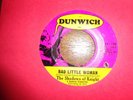 SHADOWS OF KNIGHT on DUNWICH GARAGE 45 VG++ / Bad Little Woman