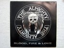 LP / THE ALMIGHTY / BLOOD,FIRE & LOVE / 1989 / RARITÄT / OIS /