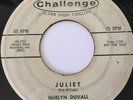 HUELYN DUVALL ROCKABILLY  OBSCURE ROCKER ON CHALLENGE DJ LABEL JULIET /FRIDAY