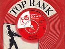 THE FLAMINGOS Love Walked In / Yours 1959 Top Rank 45-JAR-213