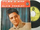 EP ELVIS PRESLEY It's Now Or Never ROUGE