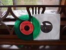 RARE You're A Mean One Mr.Grinch 45 green vinyl 0-422-852-110-7-8 Polygram