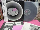 JAPAN LP POSTER QUEEN JAZZ P-10601E WARNER PIONEER GATEFOLD SEXY NUDE CHEESECAKE