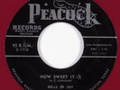 Black Gospel 45 BELLS OF JOY How Sweet It Is PEACOCK RED WAX HEAR