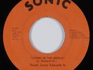 Black Gospel 45 FAMILY STARS Living In The World SONIC HEAR