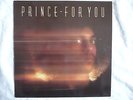 LP VINYL SCHALLPLATTE PRINCE FOR YOU / MINT / NEUWERTIG