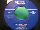Rare 45 : Dan Terry   Coca Cola Rock   Bull Fiddle Walk   Devere D 317