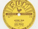 Rare Elvis Presley - Mystery Train - Sun Records 78 Label - ORIGINAL- LABEL ONLY