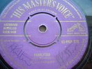 ELVIS PRESLEY PARALYZED GOLD HMV ORIGINAL IN VG+++ CONDITION