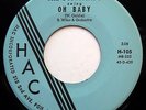 THE SOFTWINDS 45 Oh Baby / Cross My Heart NEAR MINT Doo Wop STAMPED ORIG e6010