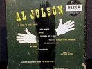 Al Jolson  Songs He Made Famous - 45 rpm box DECCA, 4 - 45's DECCA Album 9-9  F