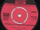 Maxine Brown  Love Left  Hold On PYE RECORDS R&B Club Classic Northern Soul UK